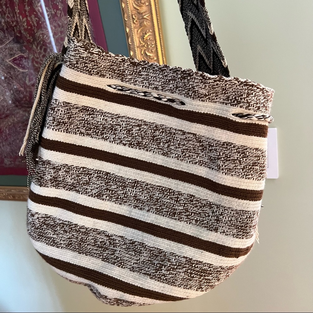Handmade woven bag - Guava Wayúu Bag / Wayúu Bag / Wayuu Colombian Bag